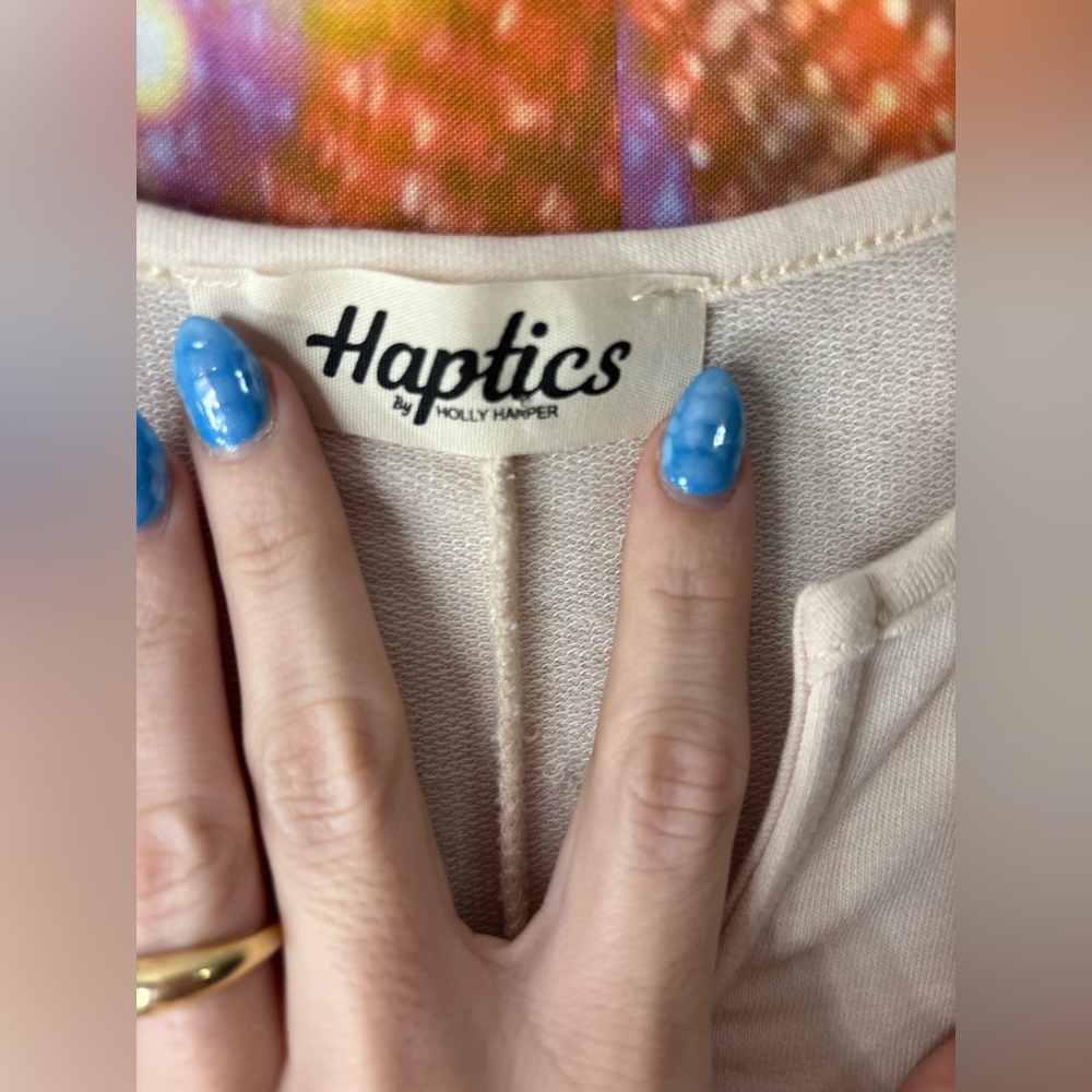 Boho Multicolor Patchwork Top - image 4